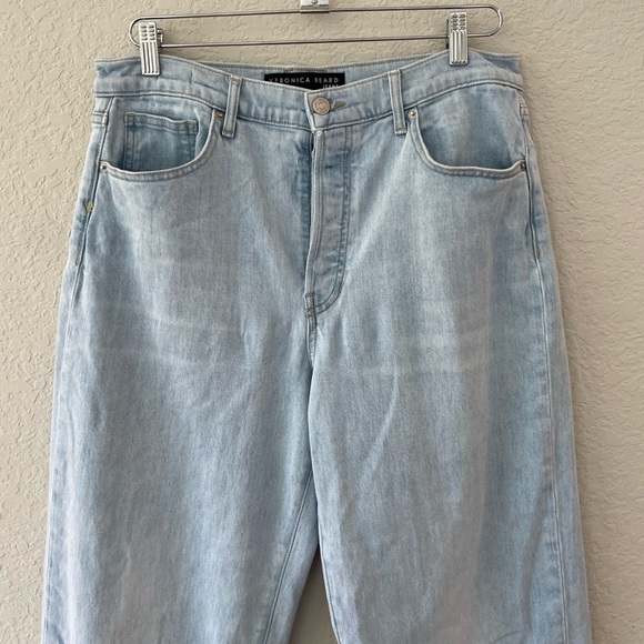 Veronica Beard Blake Classic Straight Leg High Rise Stretch Jeans Size 30 - Picture 3 of 10